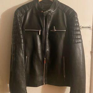 Hugo Boss Leather Jacket